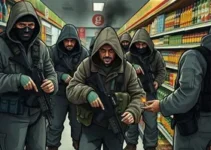 grupo armado invade mercado