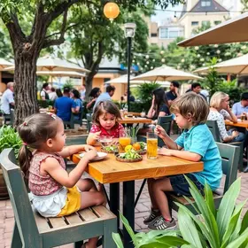 restaurantes com espaço ao ar livre