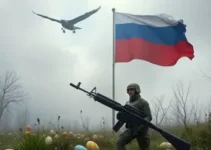 Rússia e Ucrânia durante trégua na Páscoa