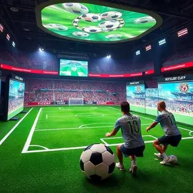 buffet temático de futebol