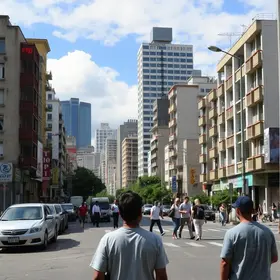 requalificação da rua Afonso Braz