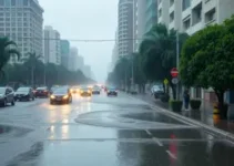 chuvas e ventos fortes em São Paulo