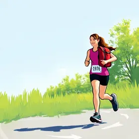 correr ou caminhar