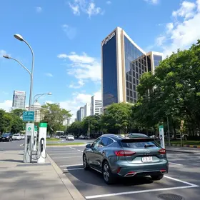 estações de recarga para carros elétricos