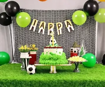 festa de aniversário no Soccer Station