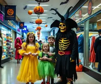 Halloween em família no Ibirapuera Shopping