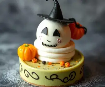 cheesecake de Halloween
